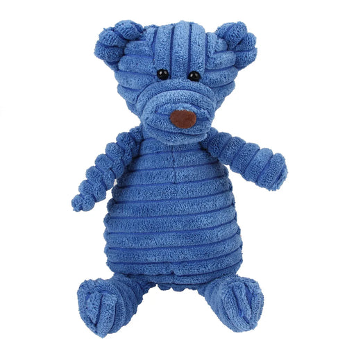 Biscuit the Bear, squeaky plush dog toy