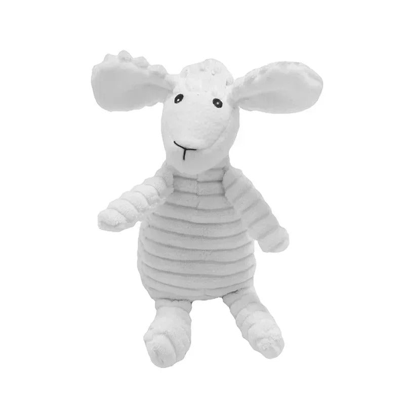 Ramsey the Ram, squeaky plush dog toy