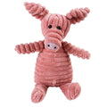 Percy the Pig, squeaky plush dog toy